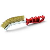 DRAHTBÜRSTE S41900 SPEZIALDRAHTBÜRSTE - Rot, Basics, Kunststoff/Metall (26/6/2cm) - SCHULLER Eh klar