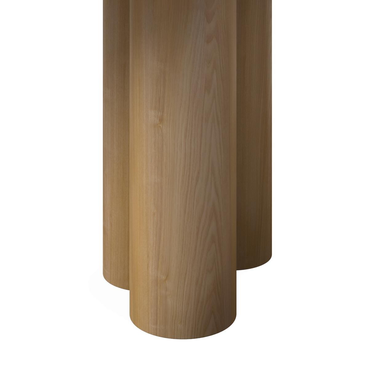 Jídelní stůl Kiano, š: 220 cm - krémová/přírodní barvy, Moderní, dřevo/kompozitní dřevo (220/76/105cm) - Bessagi Home