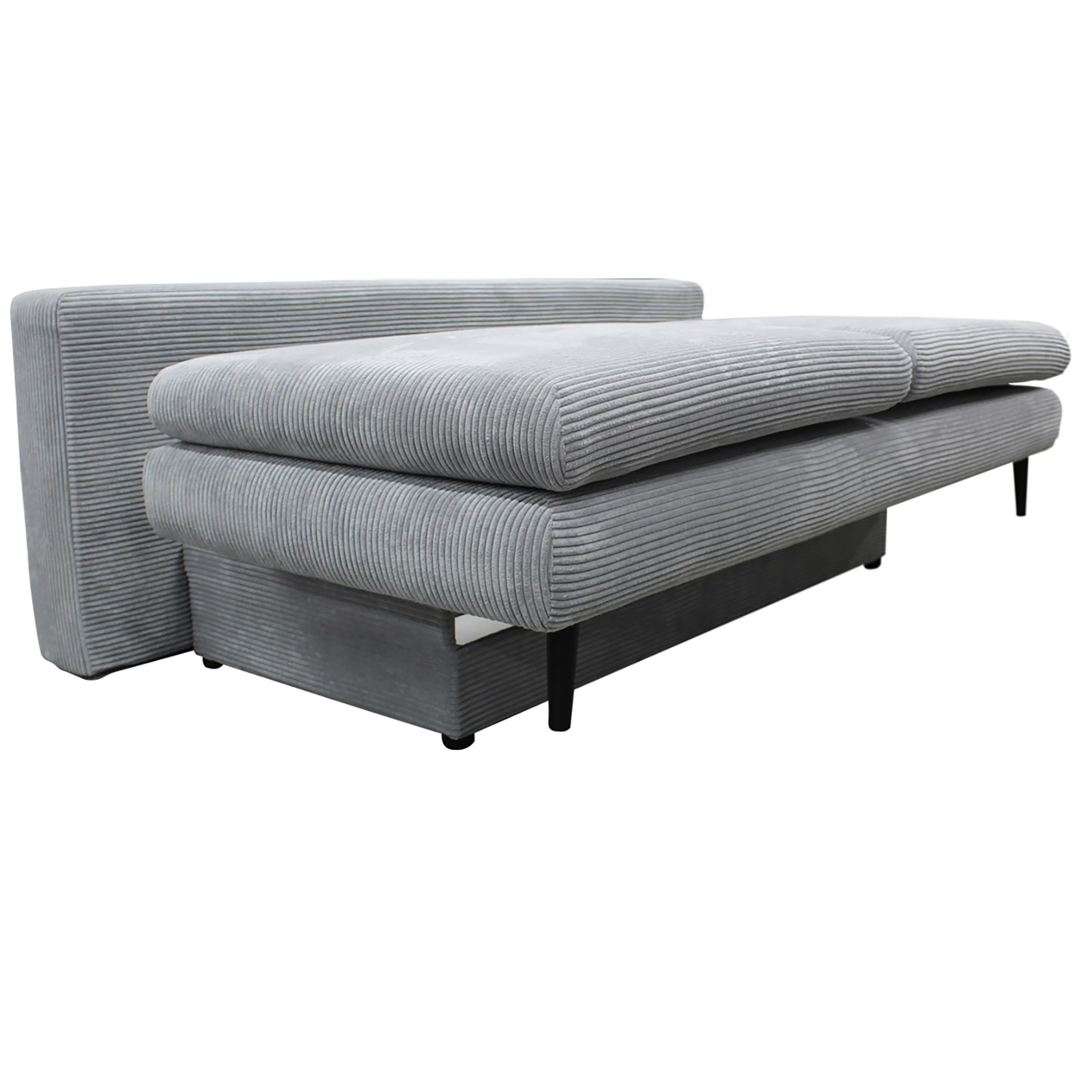 Schlafsofa mit Cord-Bezug