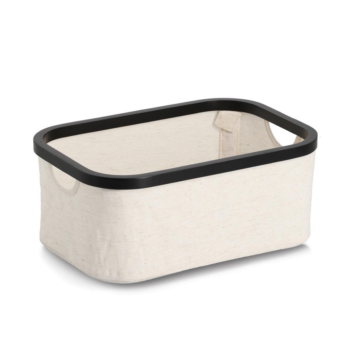 Aufbewahrungskörbchen Kunststoff, creme - Creme, Basics, Kunststoff (38/26/16cm) - Zeller Present