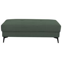 Hocker Zero Dunkelgrün B: 140 cm - Dunkelgrün/Schwarz, Trend, Textil (140/46/80cm)