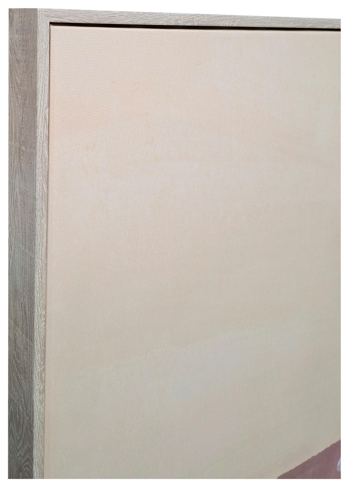 Obraz na plátne DENISE BIG - viacfarebná/magnóliová, kompozitné drevo/textil (100/140cm) - Mömax