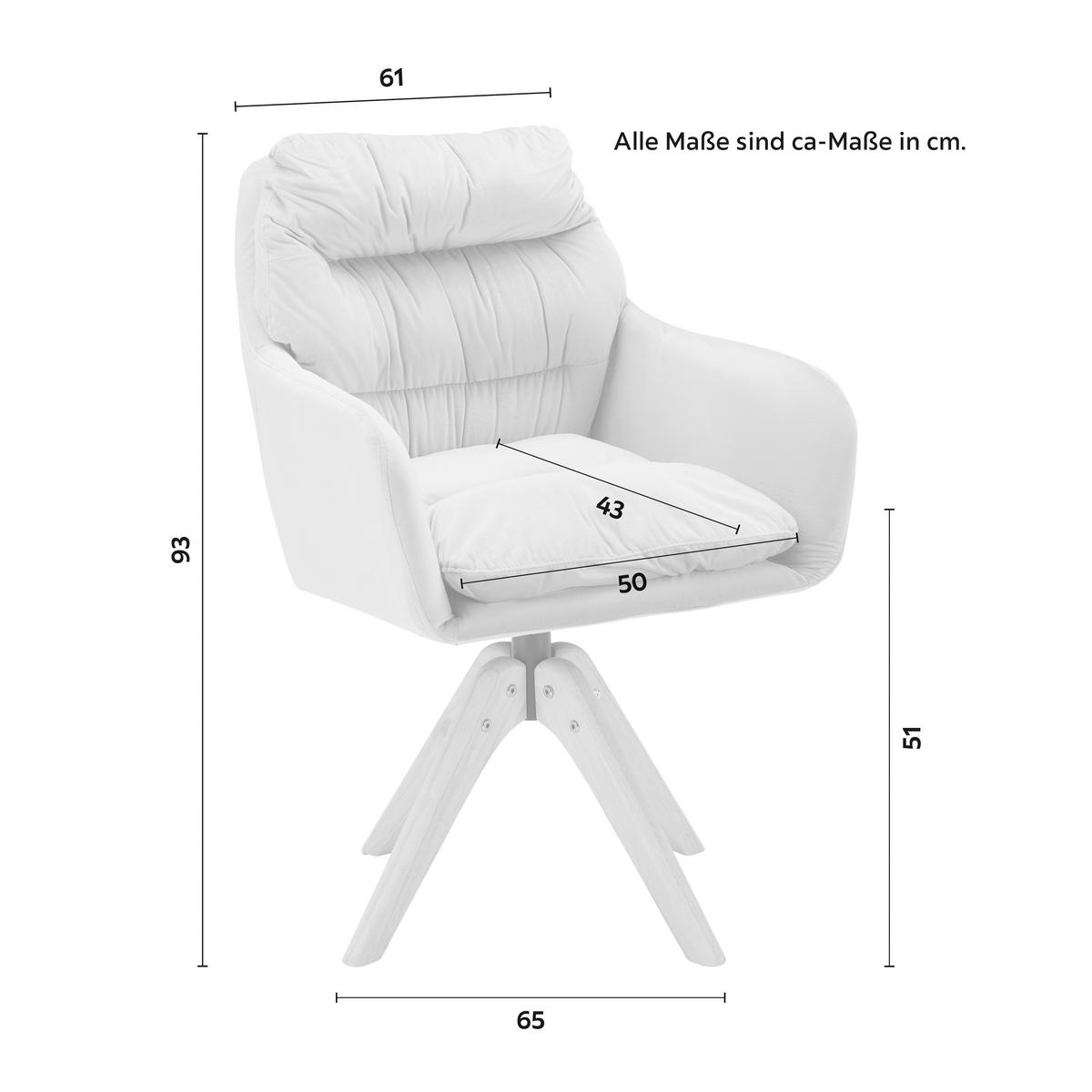 Židle JUANA světlešedá - světle šedá/přírodní barvy, Moderní, kov/dřevo (61/93/65cm) - Bessagi Home