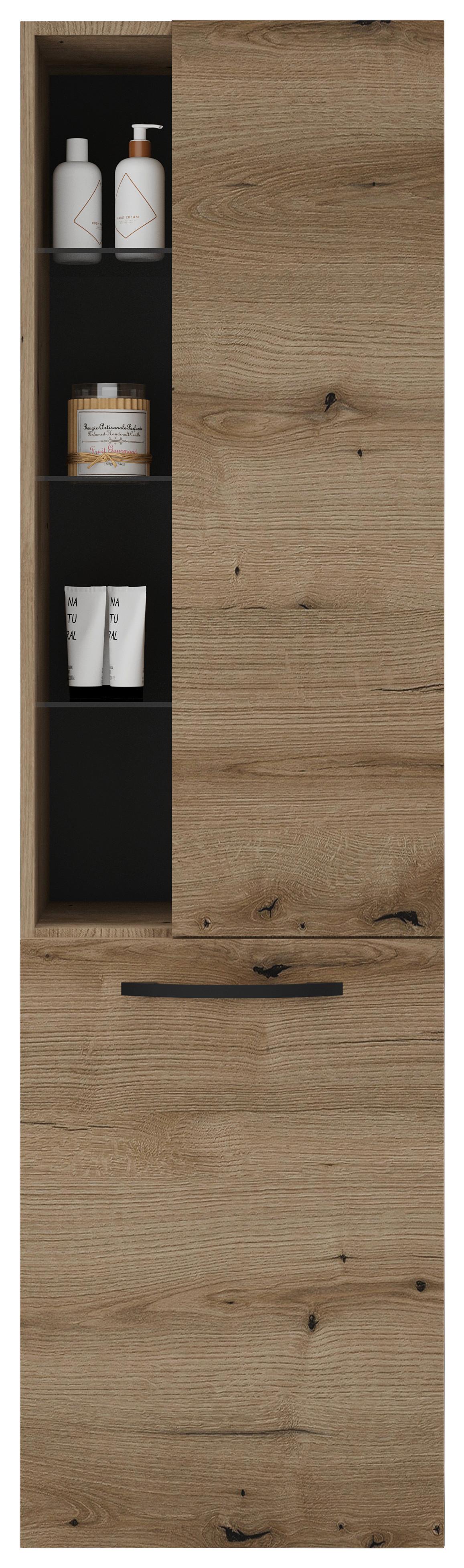 Hochschrank Fino, Evoke, B: 50 cm - KONVENTIONELL, Holzwerkstoff (50/180/35cm)