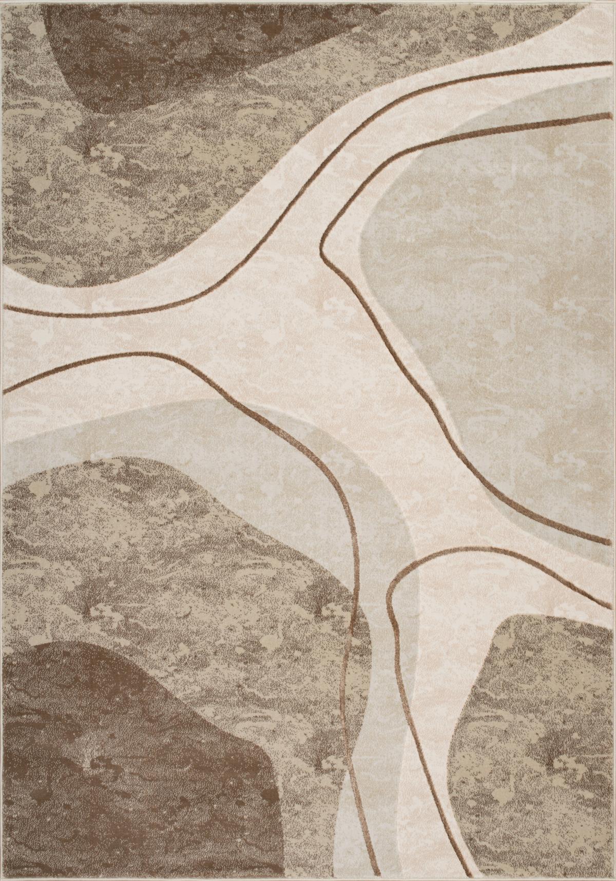 Webteppich Rikku - Beige, ROMANTIK / LANDHAUS, Textil (160/230cm) - James Wood