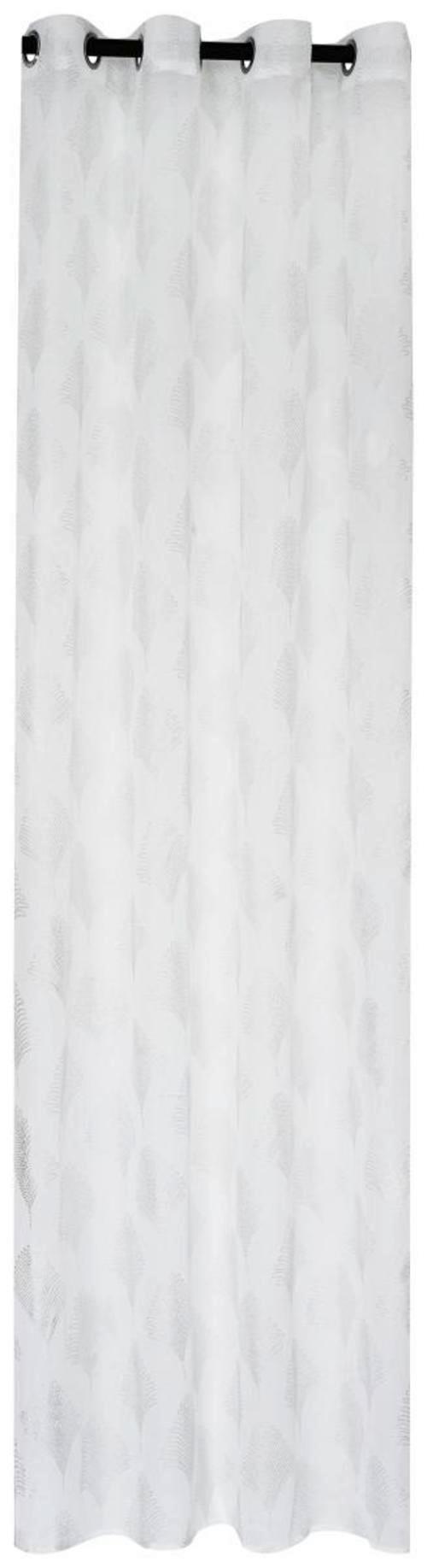 Ösenvorhang Babs - Weiß, ROMANTIK / LANDHAUS, Textil (140/245cm) - James Wood