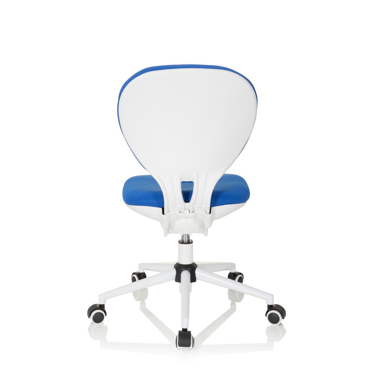 Jugenddrehstuhl Kid Vivo Stoff Blau - Blau, Basics, Kunststoff (43/82-95/56cm) - MID.YOU