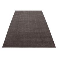 Hochflor Teppich Hellbraun Ata 140x200 cm - Hellbraun, Design, Textil (140/200cm) - Novel