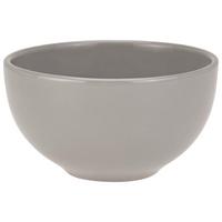 Müslischale Aus Keramik Grau Fiorella D/H: ca. 13/7 cm - Hellgrau, KONVENTIONELL, Keramik (13/7cm) - Luca Bessoni