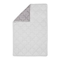 Sommerdecke Palermo - Anthrazit/Silberfarben, KONVENTIONELL, Textil (140/200cm) - Primatex