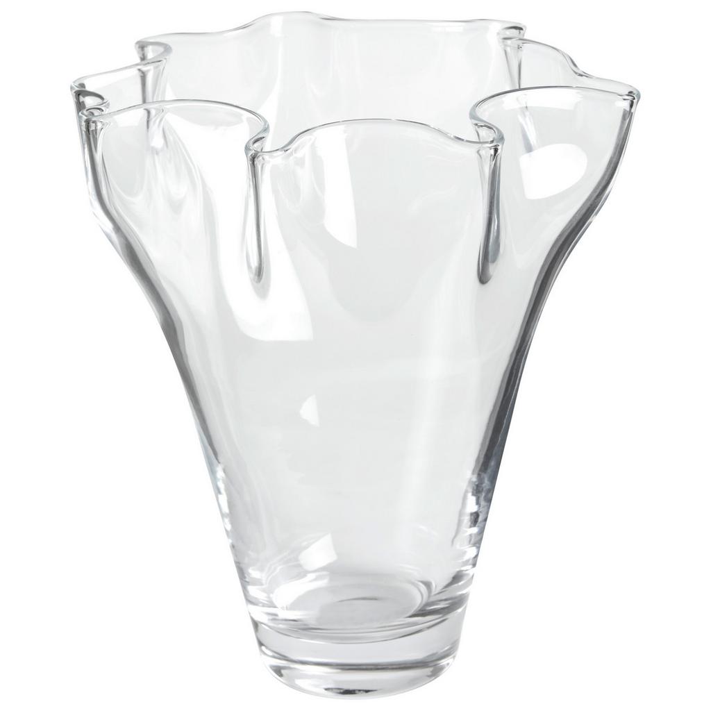 Vase Daniela zylindisch Glas Transparent H: 20 cm