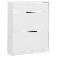 Cipősszekrény Anna 02 - fehér, Modern, faalapú anyag (79/103,4/25cm)