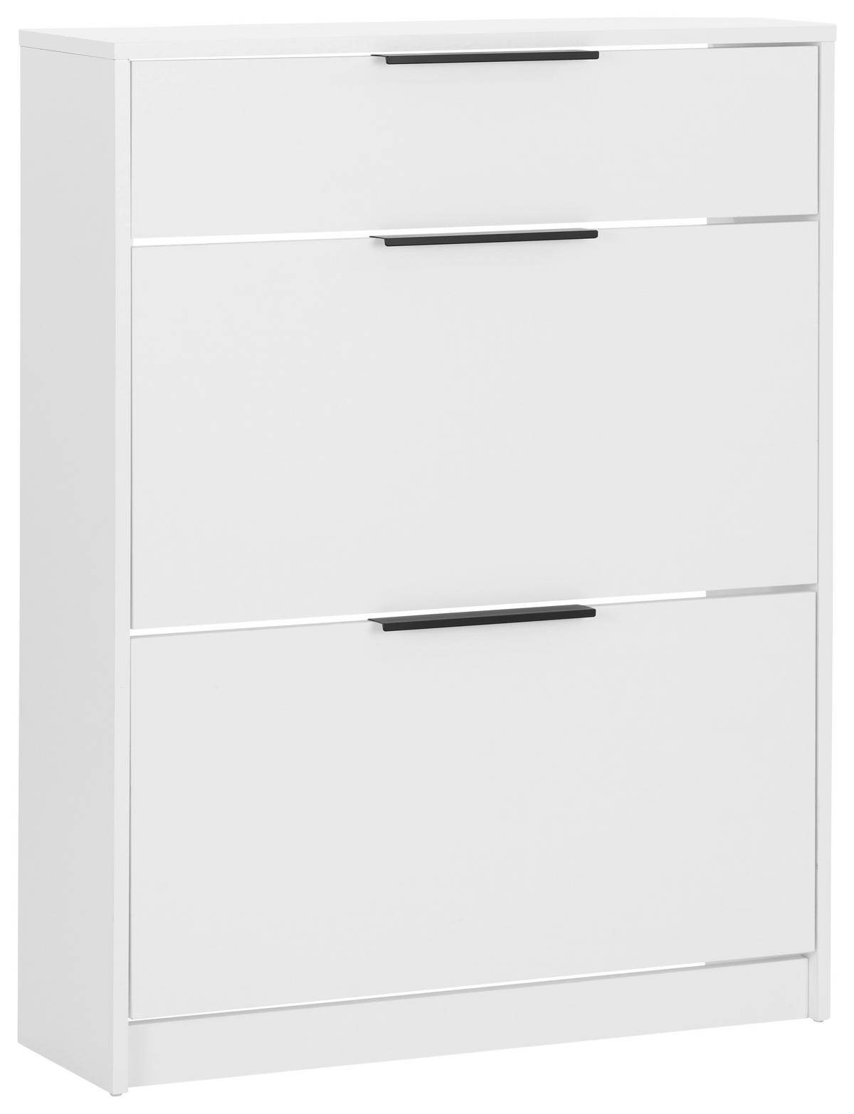 Cipősszekrény Anna 02 - fehér, Modern, faalapú anyag (79/103,4/25cm)