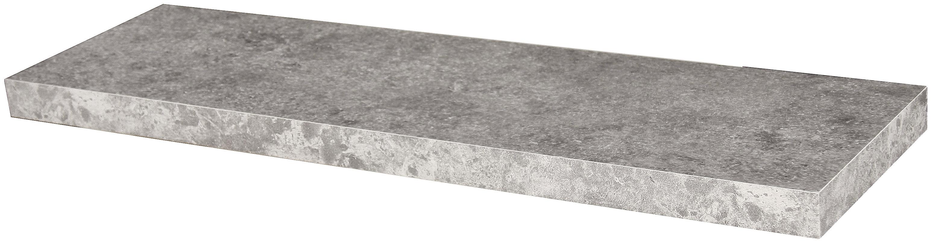 Wandboard Simple B: 80 cm Betonoptik - MODERN, Holzwerkstoff (80/3,8/23,5cm)