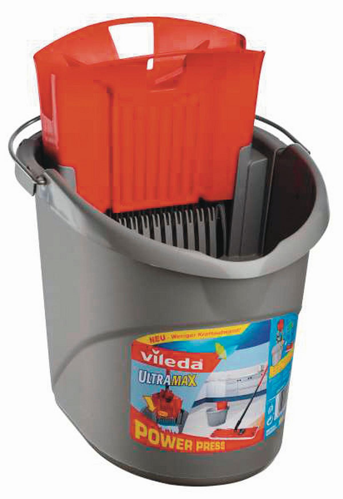 Ultramax Vödör Vileda F25223 - szürke, Konventionell, műanyag (15l) - Vileda