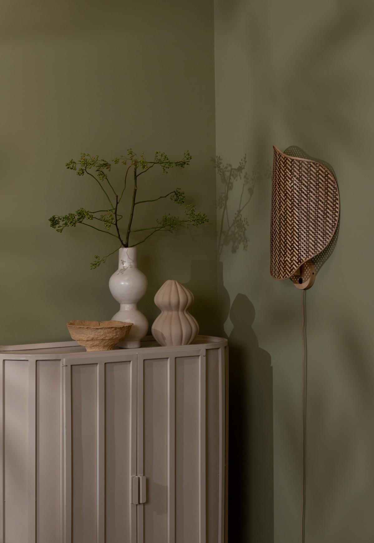 Wandleuchte Kinabalu - Naturfarben/Braun, Basics, Naturmaterialien (40/10/50cm) - Good & Mojo