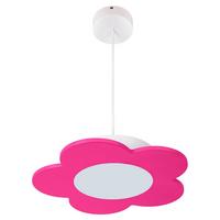 Kinderhängeleuchte 9550123 Fiore - Pink, Basics, Holzwerkstoff/Kunststoff (33/70cm)