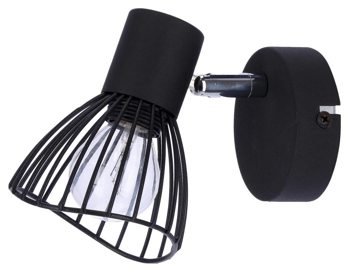 Wandstrahler 91-61881 - Schwarz, Basics, Metall (8/12/12cm)