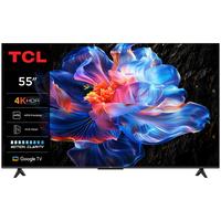 Fernseher Tcl 55 Zoll - Schwarz, Basics, Metall (122,6/75/25,5cm)