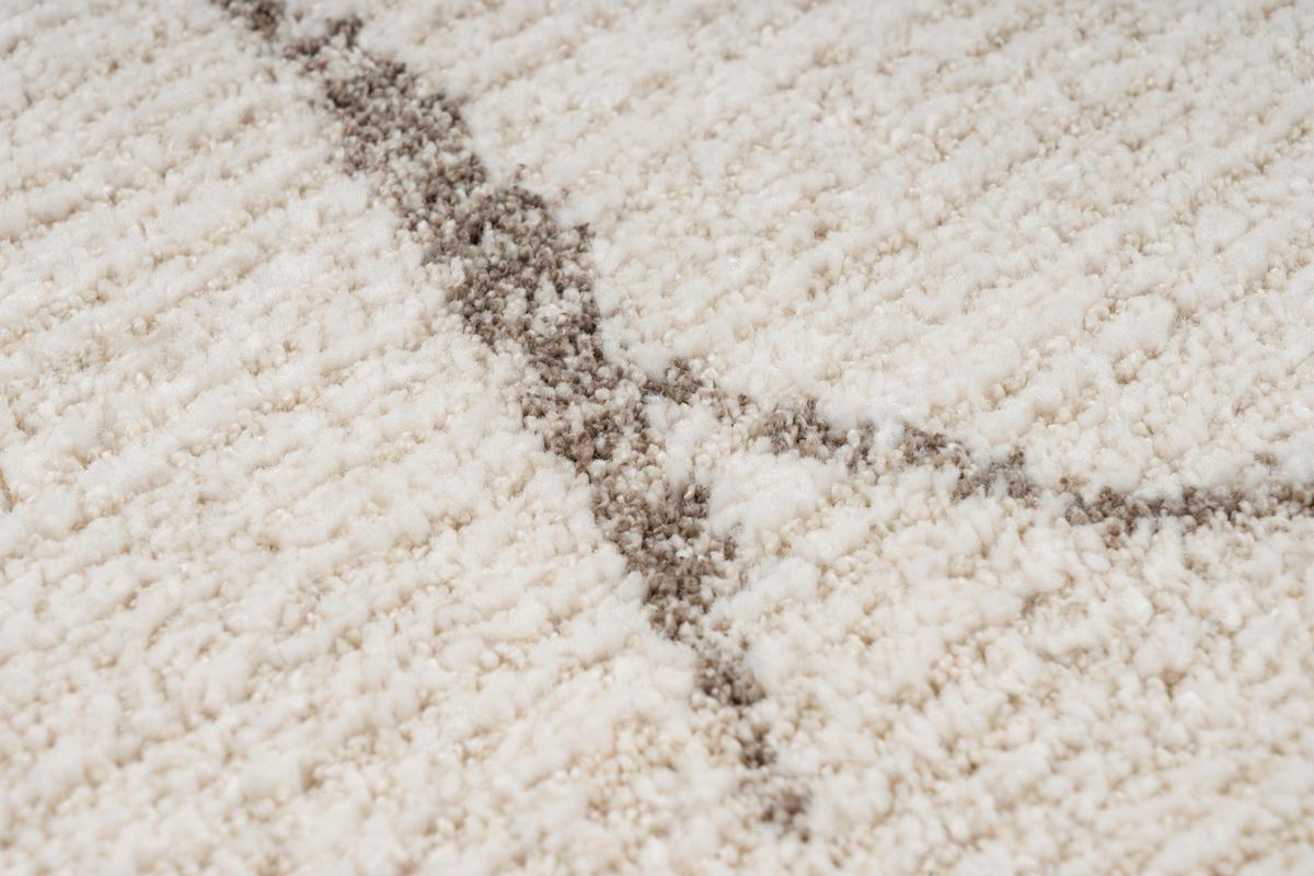 Flachwebteppich My Parma 511 Cream 80x150 - Creme, Basics, Textil (80/150cm) - Obsession