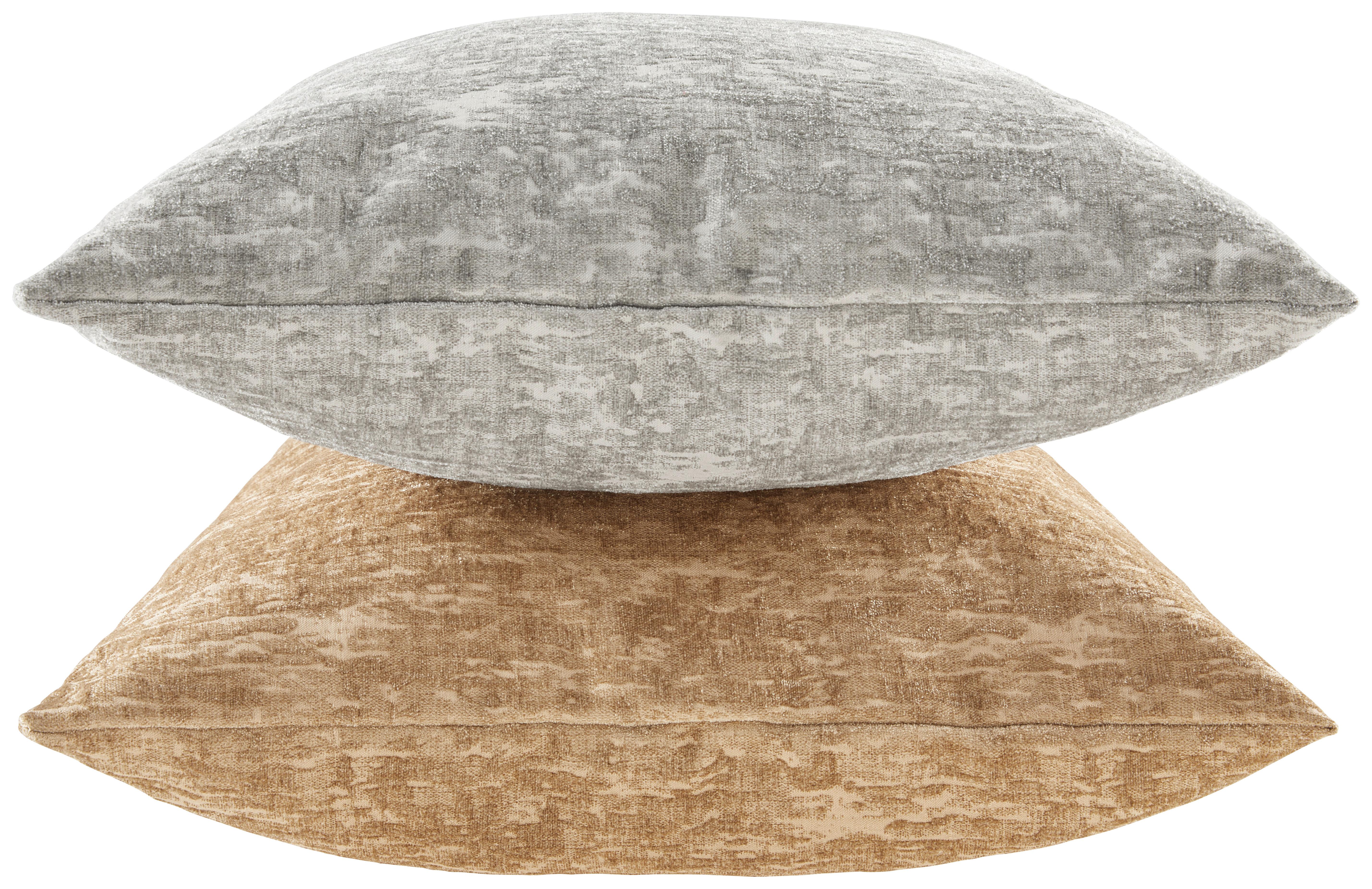Zierkissen Renate - Goldfarben, ROMANTIK / LANDHAUS, Textil (45/45cm) - James Wood
