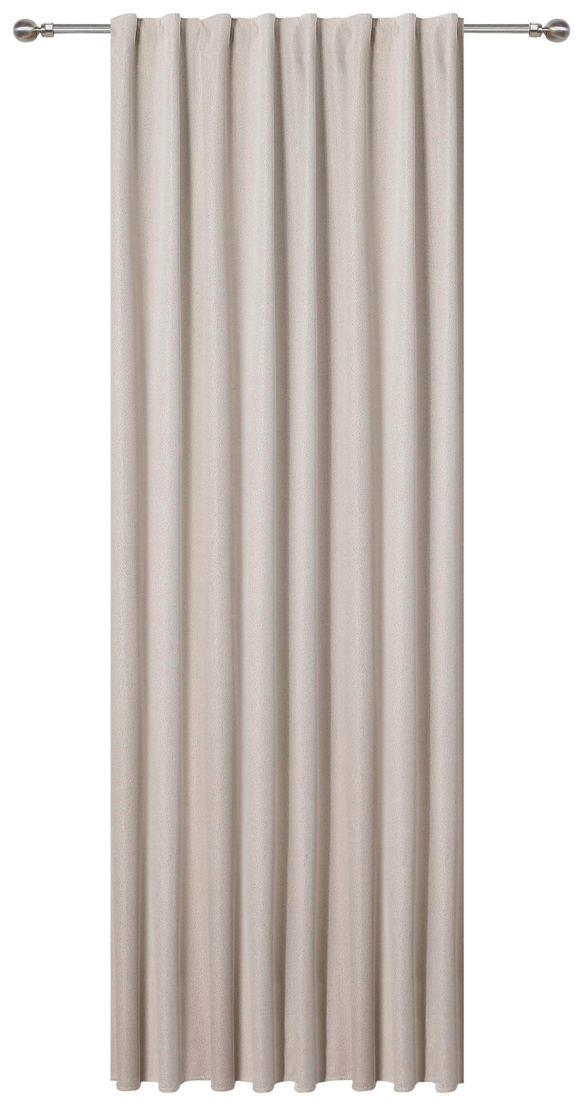 Verdunkelungsvorhang Cäcilia - Beige, ROMANTIK / LANDHAUS, Textil (140/245cm) - James Wood
