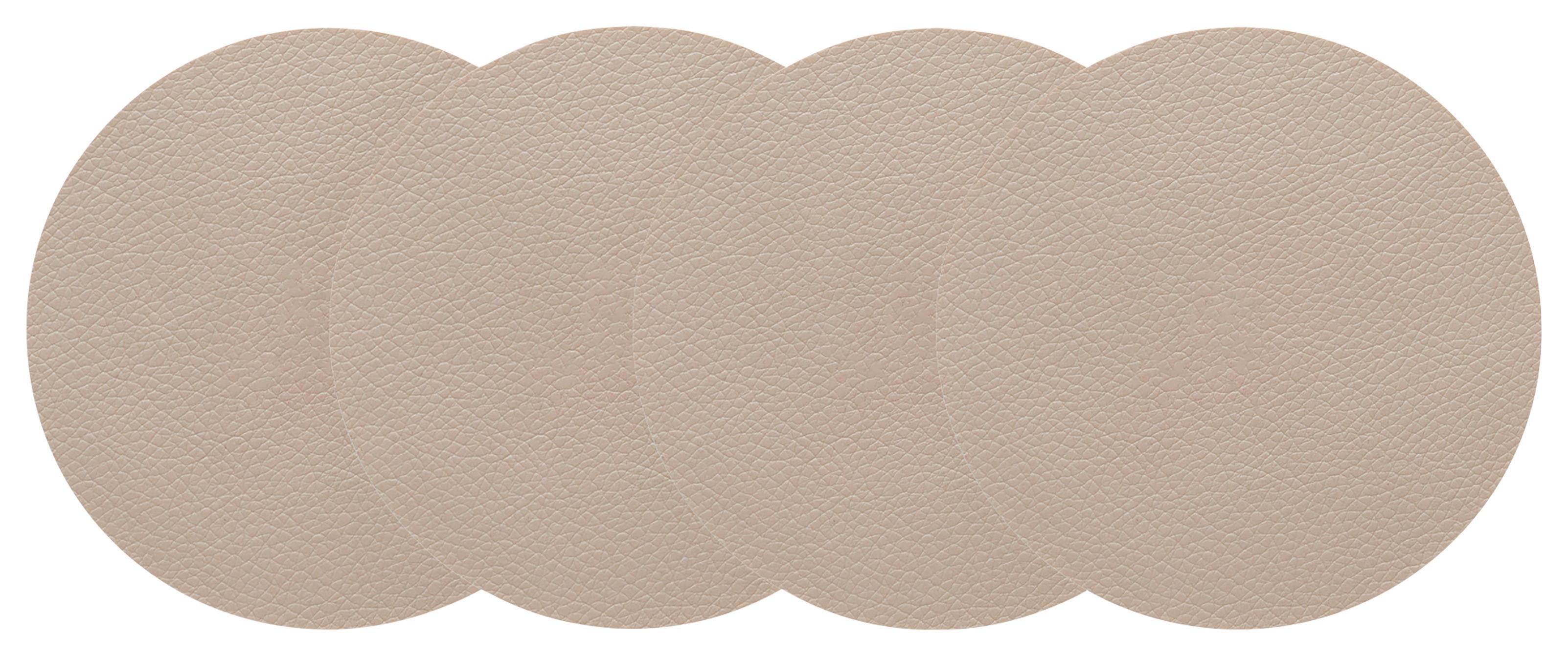 Sada podložek LIVI - béžová, Moderní, plast (10cm) - Gourmesto