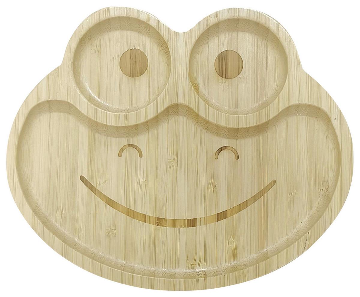 Kinderteller Quaki - Naturfarben, Basics, Holz (21/17.5/2cm) - Luca Bessoni