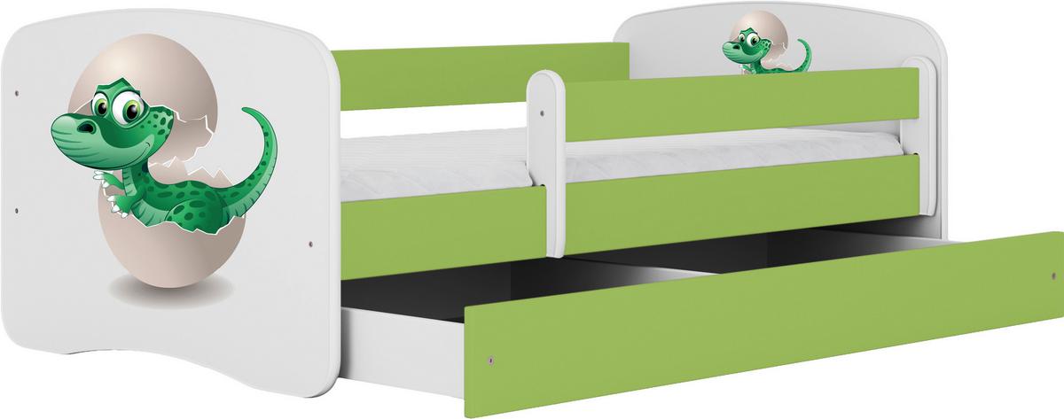 Kinder-/Juniorbett Babydreams inkl. Matratze 80x160 - Birkefarben/Weiß, MODERN, Holz/Holzwerkstoff (80/160cm) - MID.YOU