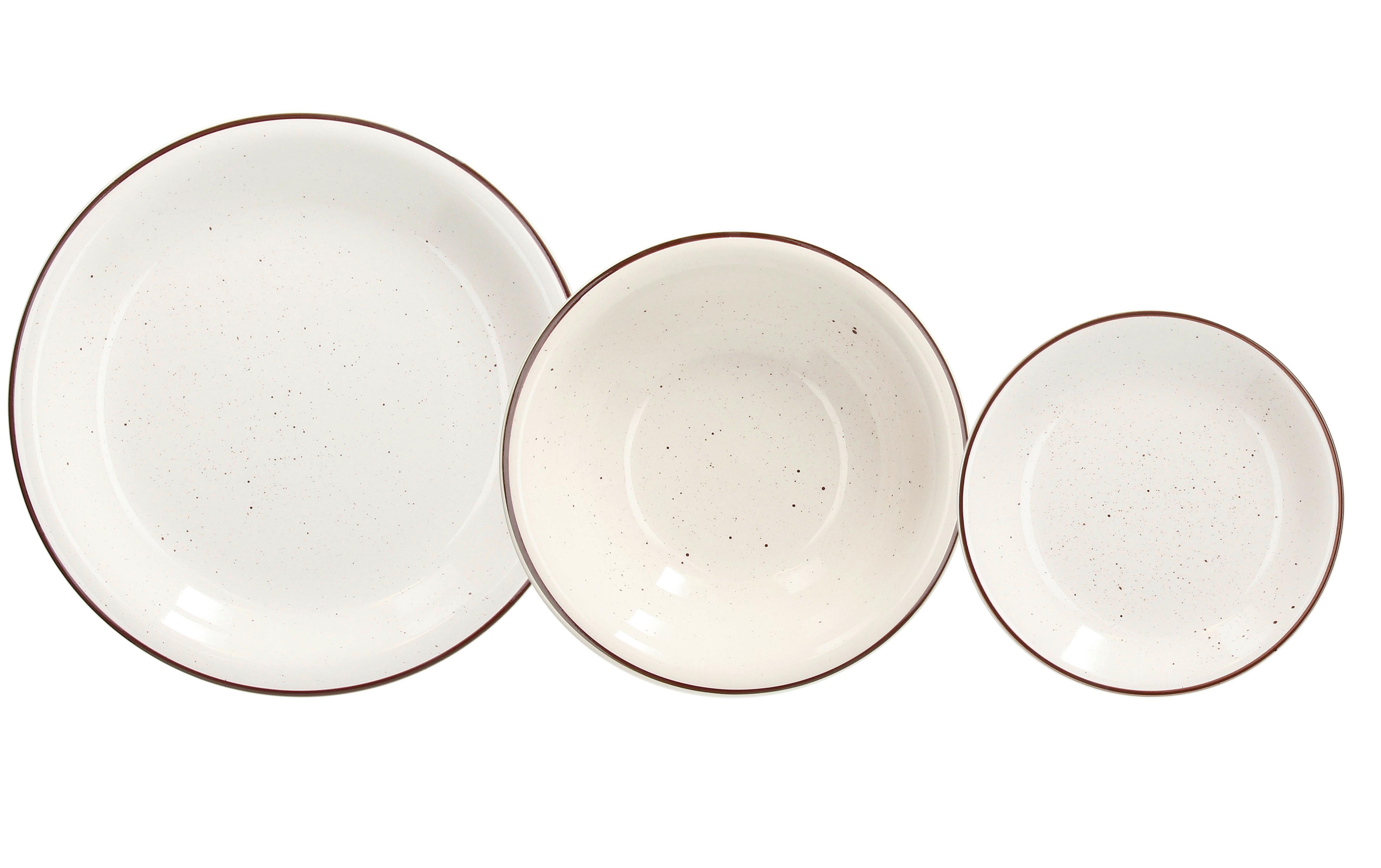 Tafelservice Stay Keramik 6 Personen Geschirr Set