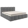 Polsterbett Cloudy M. Matratze Grau, Lf: 180x200 Cm - Grau, Trend, Holz/Holzwerkstoff (180/200cm) - Luca Bessoni
