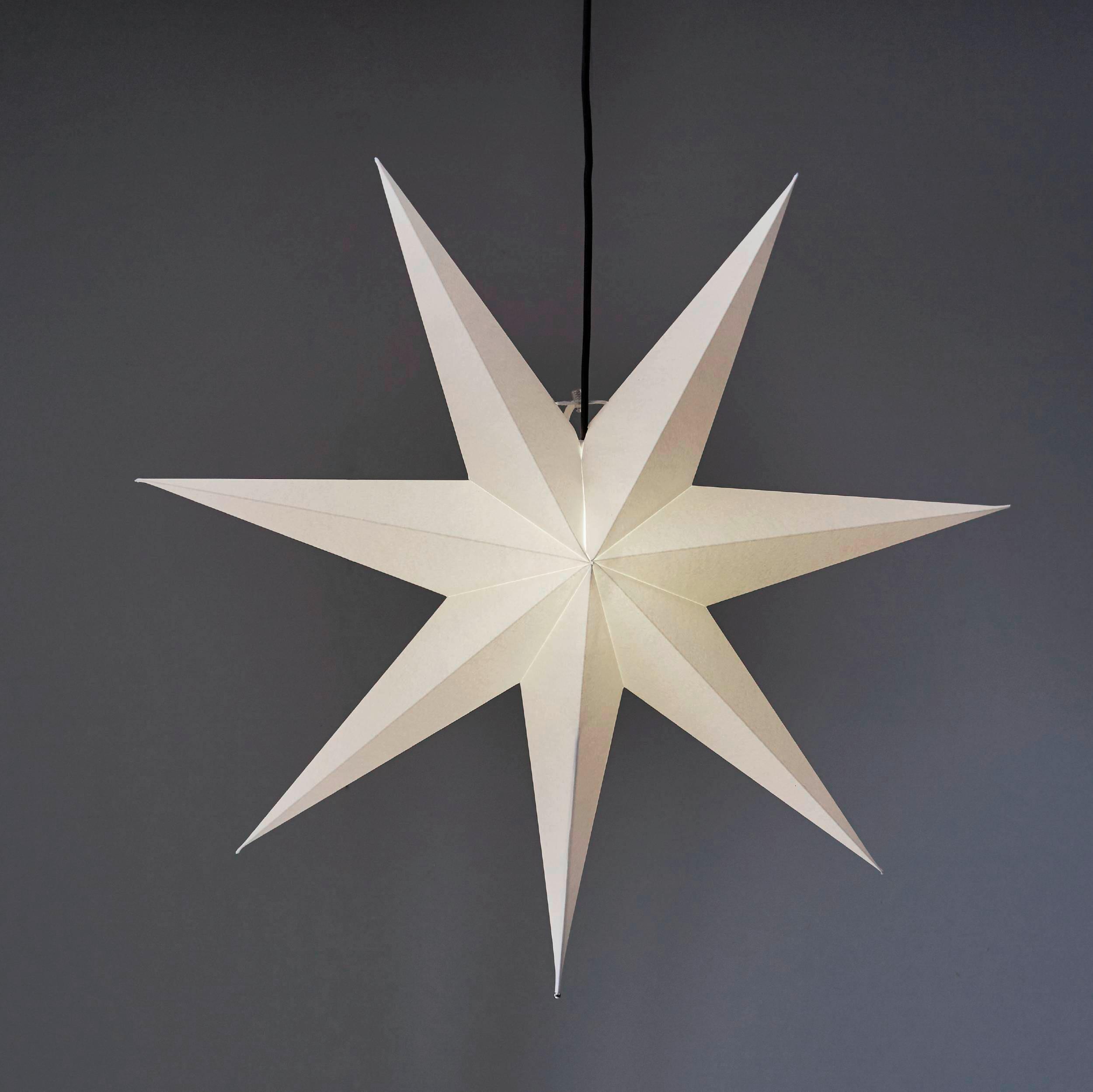 Led-dekoleuchte 410272 - Schwarz/Weiß, Basics, Papier/Metall (70/16/70cm) - Eglo