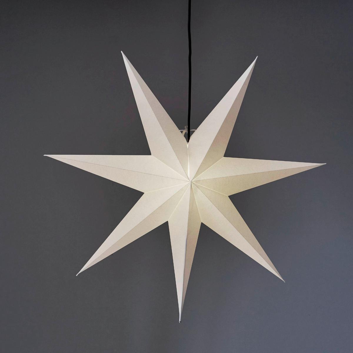 Led-dekoleuchte 410272 - Schwarz/Weiß, Basics, Papier/Metall (70/16/70cm) - Eglo