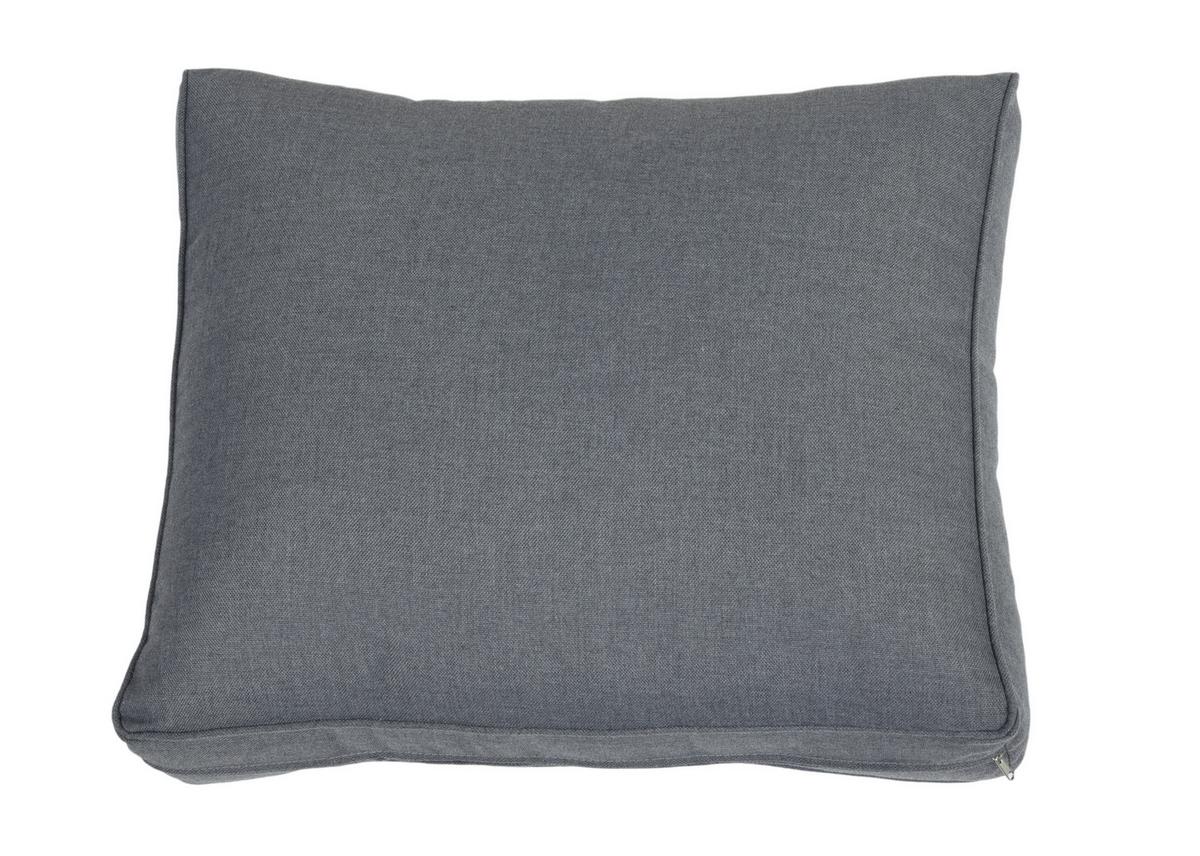 Gartenset Victoria - Anthrazit/Grau, Basics, Kunststoff/Textil - Gardenson