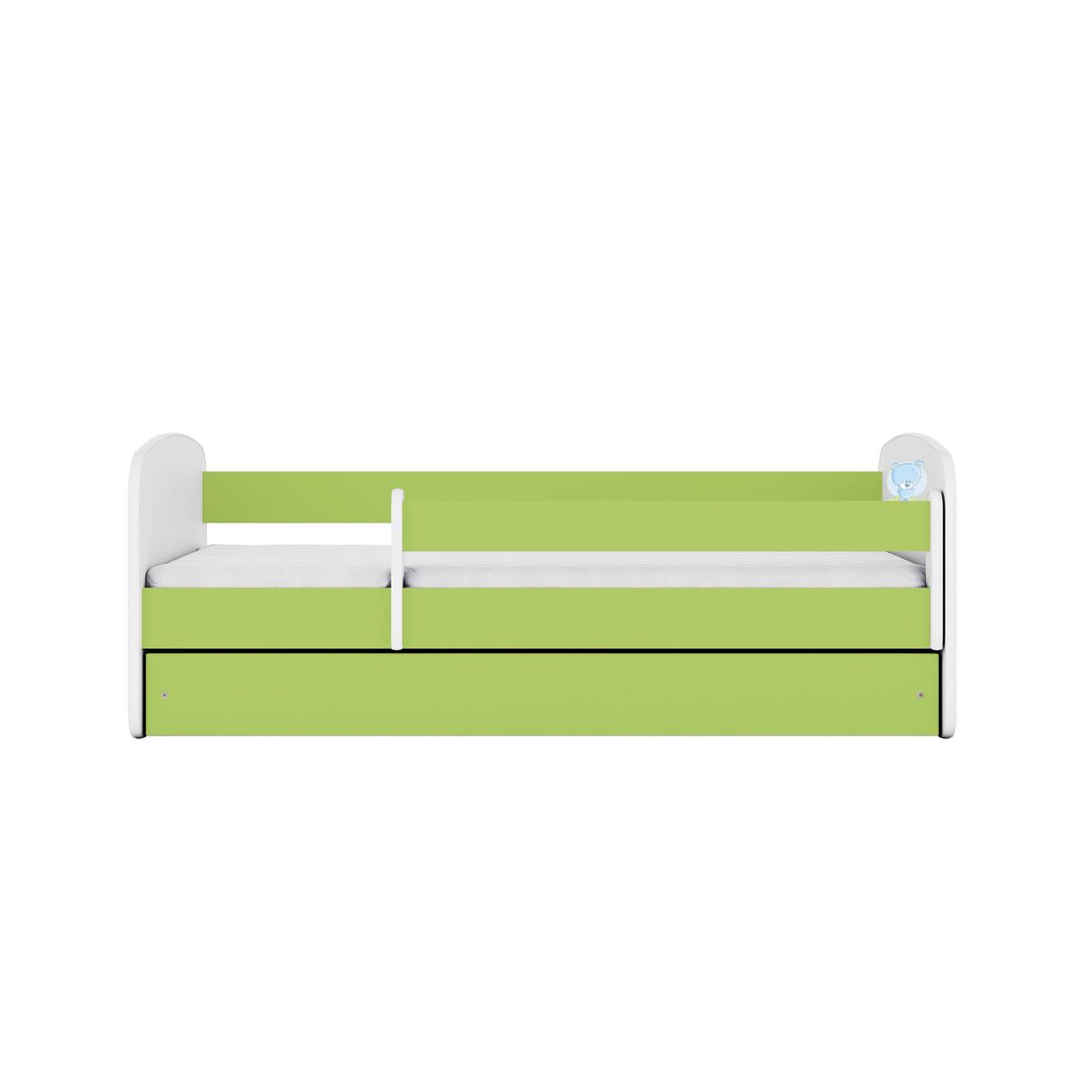 Kinder-/Juniorbett Babydreams Inkl. Matratze 80x160 - Birkefarben/Weiß, MODERN, Holz/Holzwerkstoff (80/160cm) - MID.YOU