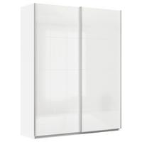 Schwebetürenschrank Feldkirch 181 Maxihöhe - Weiß Hochglanz/Weiß, MODERN, Holzwerkstoff (181/229/62cm)