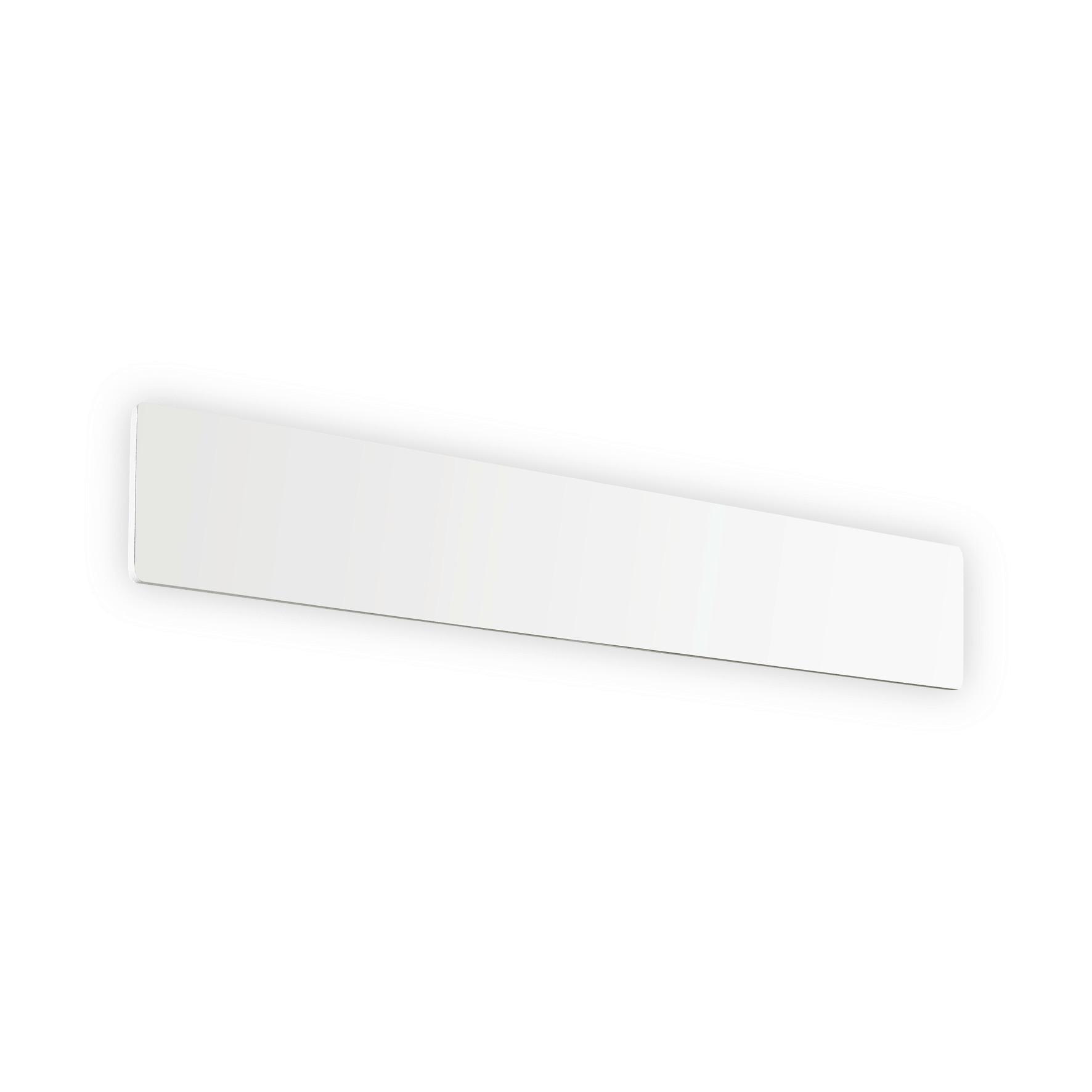 Wandleuchte Bianco Weiß B: 7,5 Cm - Weiß, Design, Metall (53/7,5/5cm) - Ideal Lux