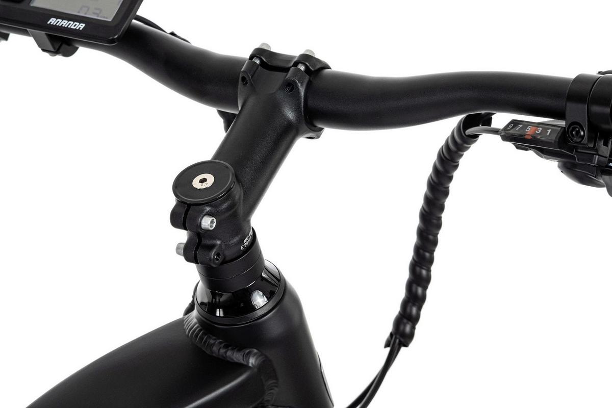 Elektrofahrrad 27,5 Zoll, 120 Km - Schwarz, Basics, Metall (180/70/100cm)