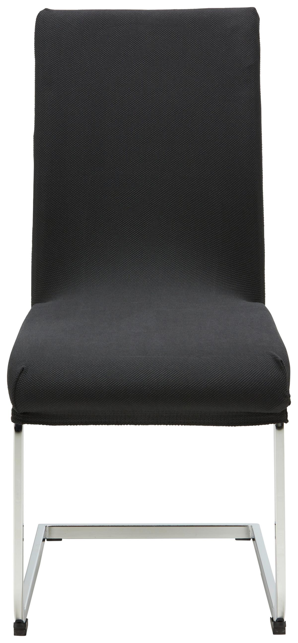 Povlak na židli Dominik, 64/48/48cm - černá, textil (48/64/48cm) - Modern Living