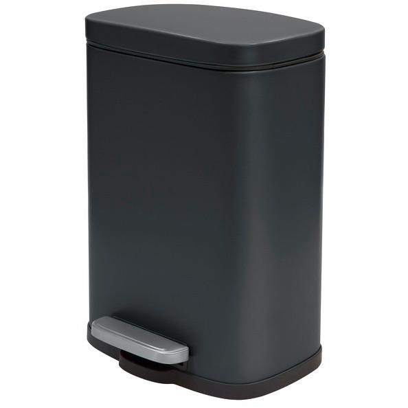 Kosmetikeimer Akira 5L Schwarz Metall LBH: 21,4x17,6x30 cm
