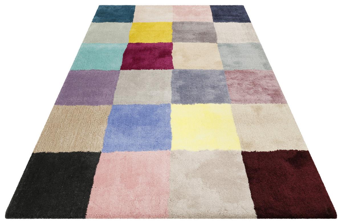 Hochflorteppich Relaxx - Multicolor, KONVENTIONELL, Textil (133/200cm) - Esprit