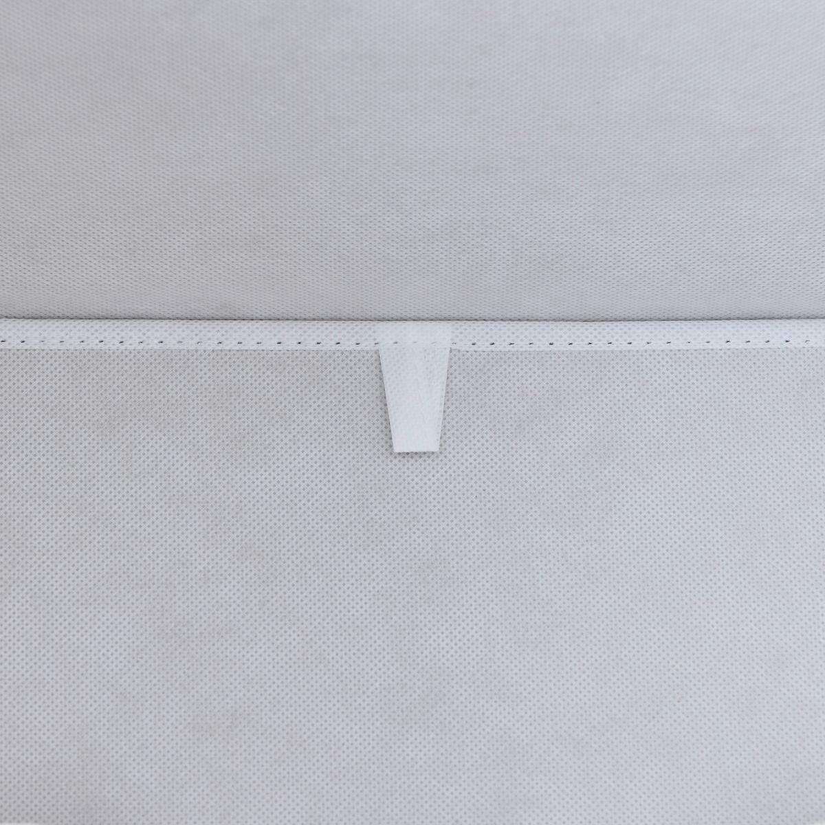 Skládací krabice BETTY - šedá, Konvenční, kompozitní dřevo/textil (33/33/32cm) - Mömax