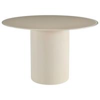 Esstisch Tivoli Beige L: 120 cm - Beige, MODERN, Glas/Holzwerkstoff (120/120/75cm) - MID.YOU