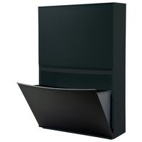 Schuhkipper Nero Set 2 Klappen 2-3 Paare Schwarz B: 16 Cm - Schwarz, Basics, Kunststoff (51,5/16/78cm)