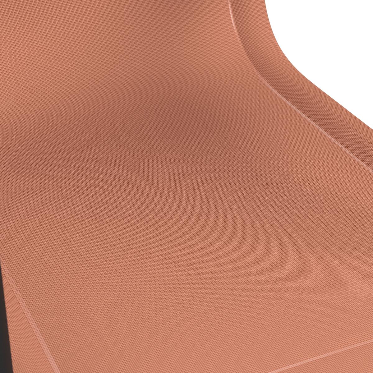 SADA ZAHRADNÍCH KŘESEL DAISY - černá/červená, Moderní, kov/dřevo (55,5/95/55cm) - Bessagi Garden