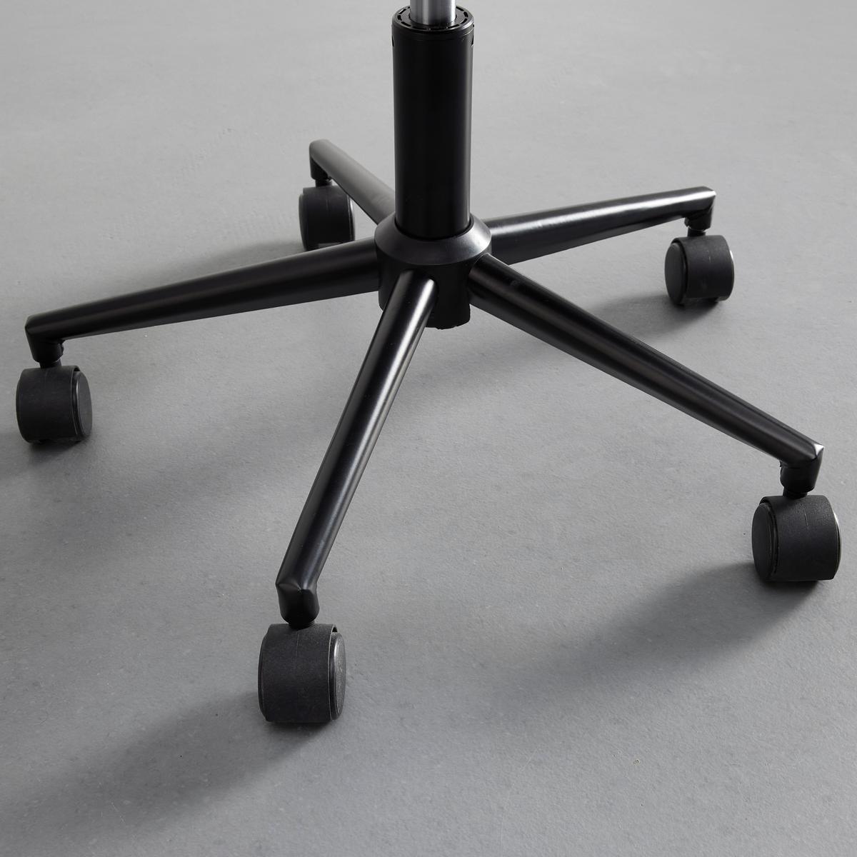 Otočná stolička JIL tmavá sivá - čierna/tmavosivá, Modern, kov/drevo (56/79-81/61cm) - Bessagi Home