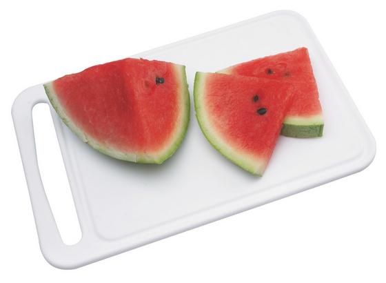 Schneidebrett 30x20 cm - Weiß, KONVENTIONELL, Kunststoff (30/0,8/20cm) Schneidebrett 30x20 cm - Weiß, KONVENTIONELL, Kunststoff (30/0,8/20cm)