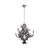 Hängeleuchte Fly Through Silber II - Silberfarben, Trend, Metall (71/71/81cm) - Kayoom