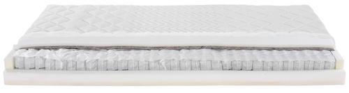 Taschenfederkernmatratze Primavera 90x200cm H2 - Weiß, Textil (90/200cm) - Primatex