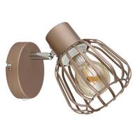 STRAHLER Braun, ca. 12,5x15 cm - Chromfarben/Braun, Design, Metall (12,5/15cm) - Globo